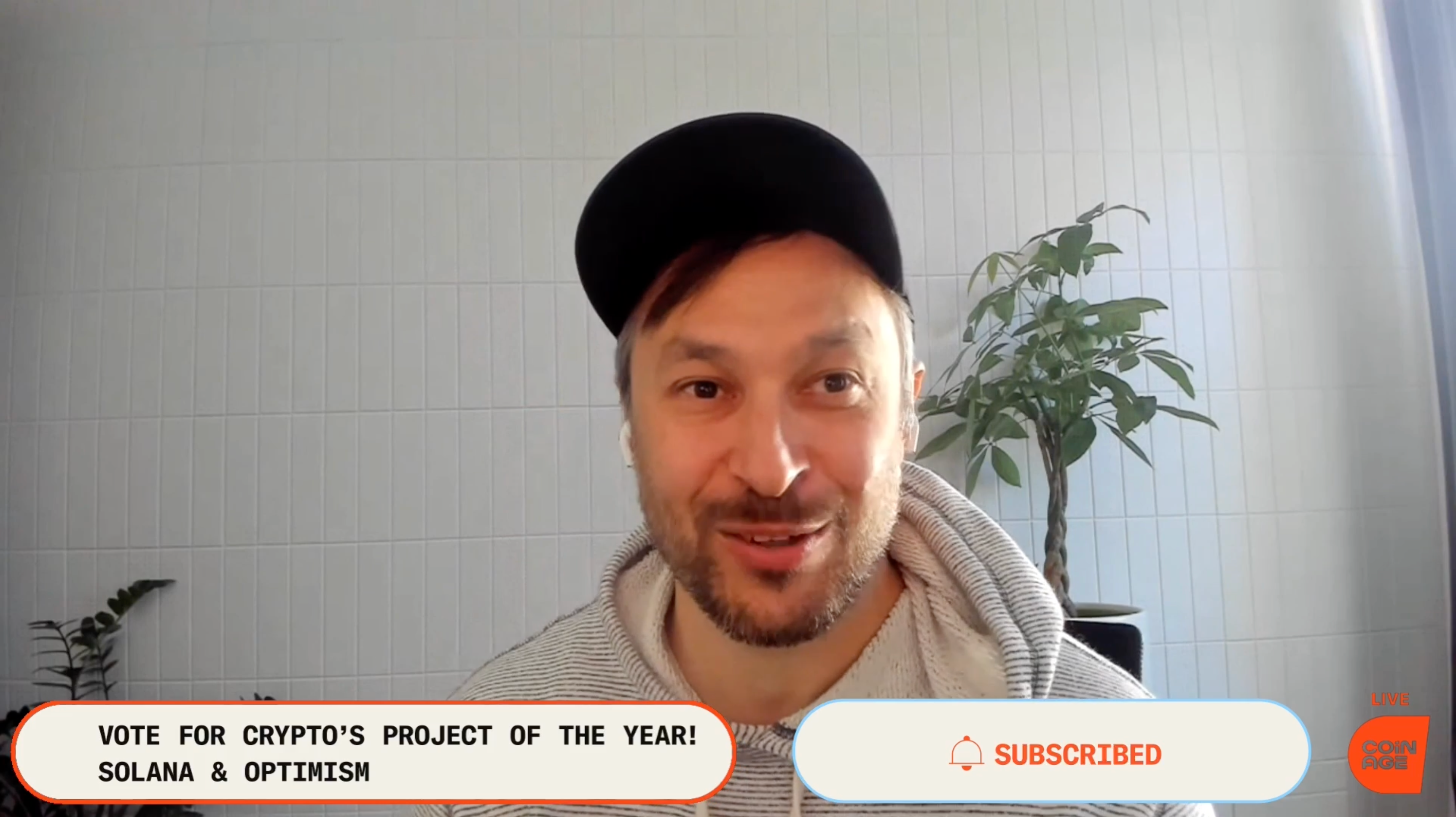Anatoly Yakovenko appears on Coinage to represent the project in our year-end Crypto Project of the Year celebration.