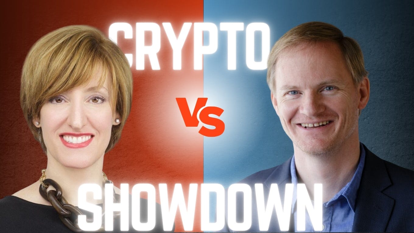 It's Caitlin Long v. Mike Belshe in Coinage's inaugural Crypto Showdown debate!