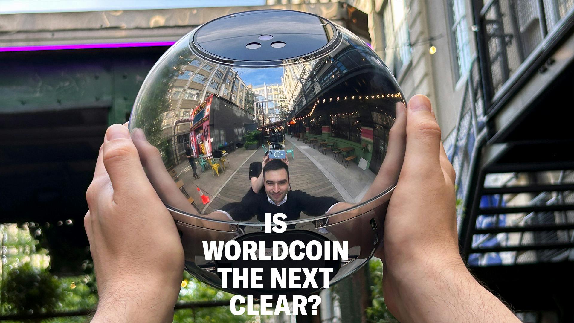 Worldcoin enables proof-of-personhood by letting users verify their iris scan is unique by using a proprietary Orb device.